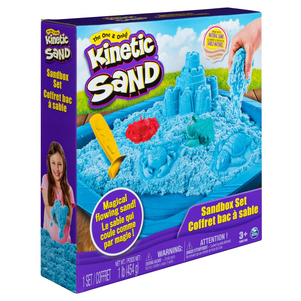 Spin Master Kinetic Sand Box Set - Blue