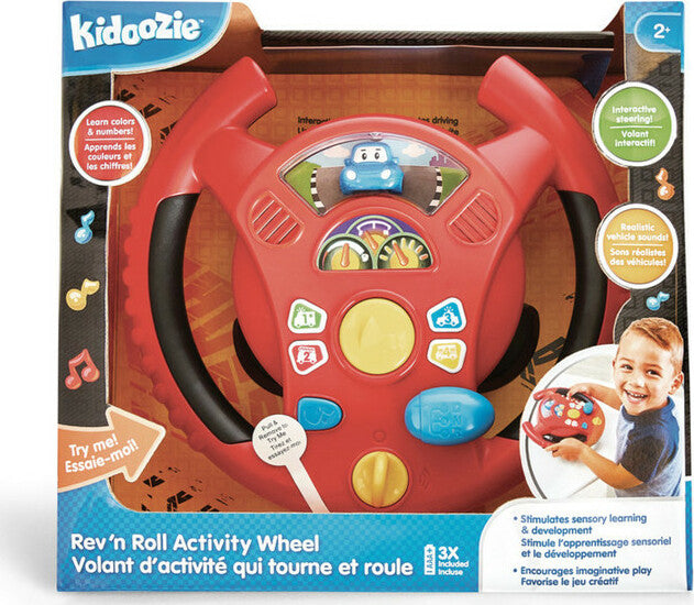 Kidoozie Rev'N Learn Activity Wheel