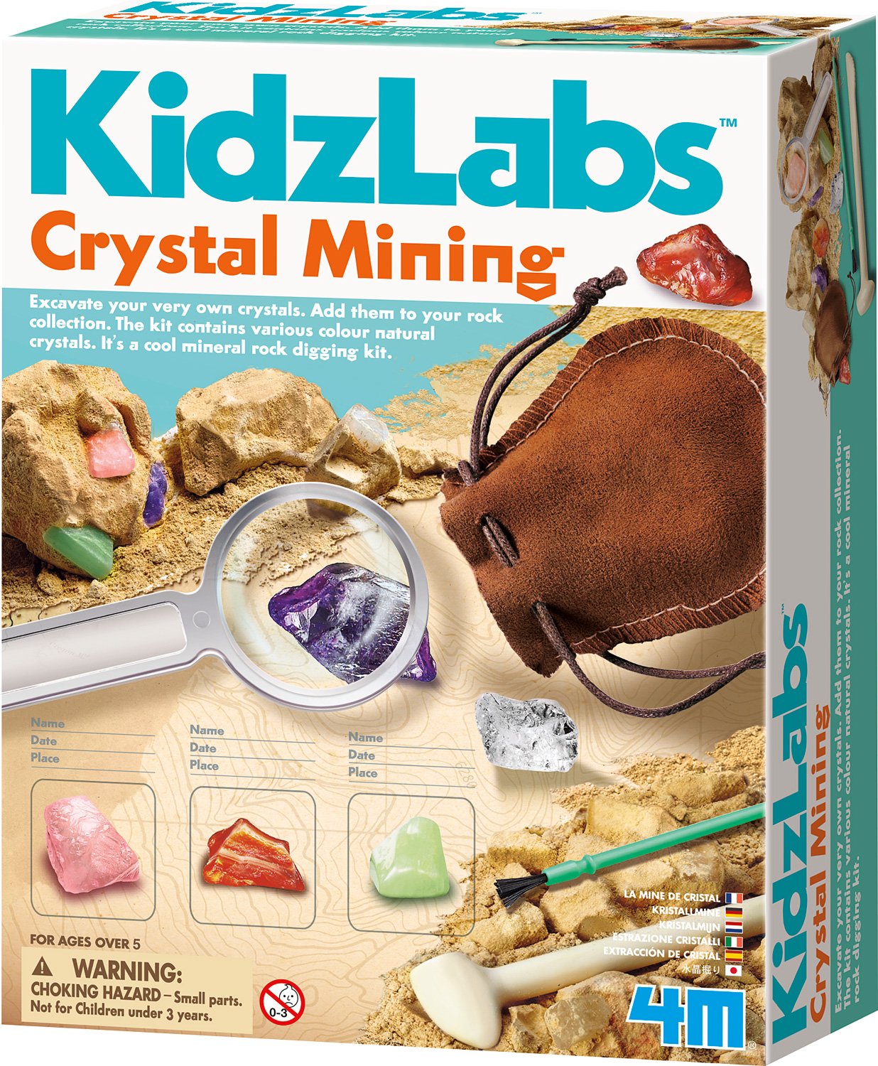 Toysmith Science Experiment Kit 4M Crystal Mining